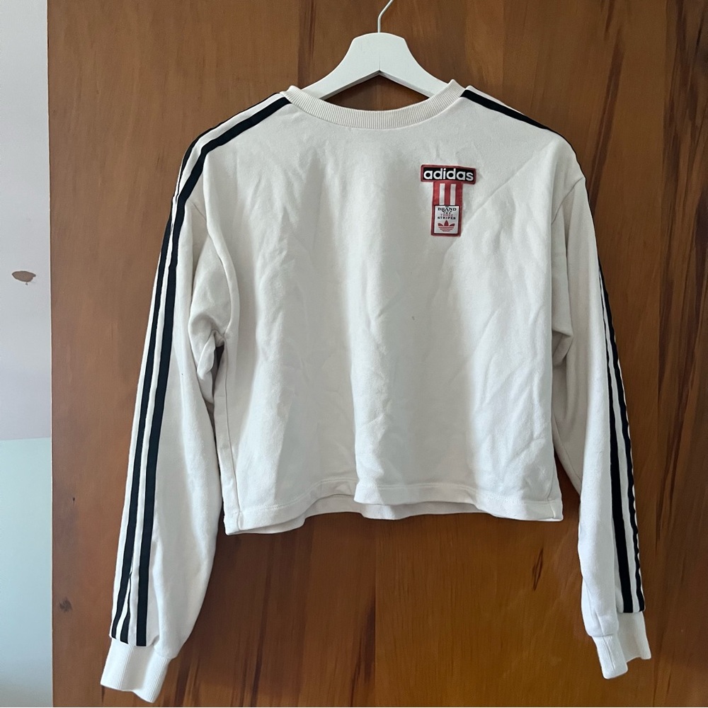 Vintage Cropped Adidas Sweatshirt